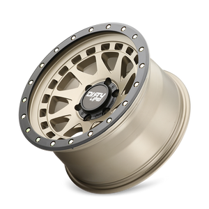 Dirty Life ENIGMA Satin gold 17x9 -12 8x165.1mm 130.8mm - Wheelwiz