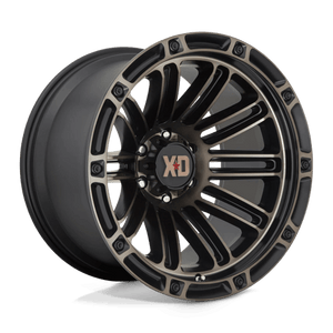 XD Series XD846 DOUBLE DEUCE Satin Black W/ Dark Tint 20x10 -18 6x135mm 87.1mm - Wheelwiz