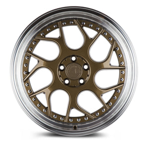Aodhan DS01 Bronze w/Machined Lip 18x8.5 +35 5x114.3 73.1mm - Wheelwiz