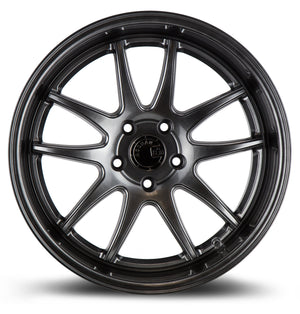 Aodhan DS02 Hyper Black 18x10.5 +22 5x114.3 73.1mm - Wheelwiz