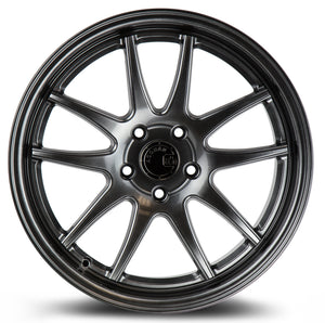 Aodhan DS02 Hyper Black 18x8.5 +35 5x114.3 73.1mm - Wheelwiz
