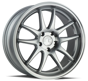 Aodhan DS02 Silver w/Machined Face 18x8.5 +35 5x114.3 73.1mm - Wheelwiz