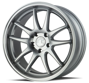 Aodhan DS02 Silver w/Machined Face 18x8.5 +35 5x114.3 73.1mm - Wheelwiz