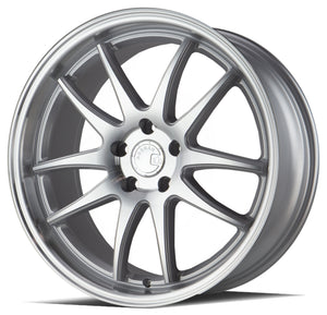 Aodhan DS02 Silver W/Machined Face 19x8.5 +35 5x114.3 73.1mm - Wheelwiz