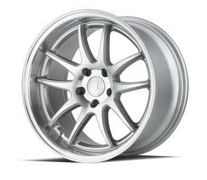 Aodhan DS02 Silver W/Machined Face 19x9.5 +15 5x114.3 73.1mm - Wheelwiz