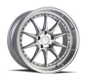 Aodhan DS07 Silver w/Machined Face 18x10.5 +22 5x114.3 73.1mm - Wheelwiz