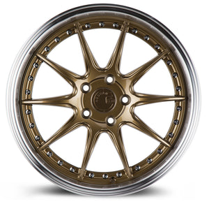 Aodhan DS07 Bronze w/Machined Lip 18x8.5 +35 5x114.3 73.1mm - Wheelwiz