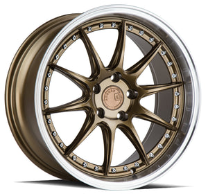 Aodhan DS07 Bronze w/Machined Lip 19x8.5 +35 5x114.3 73.1mm - Wheelwiz