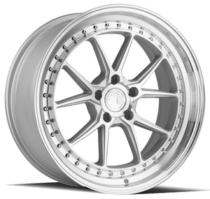 Aodhan DS08 Silver w/Machined Face 19x8.5 +35 5x120 72.6mm - Wheelwiz