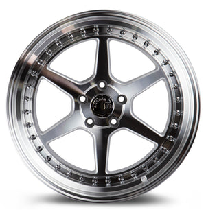 Aodhan DS09 Silver w/Machined Face 18x9.5 +30 5x114.3 73.1mm - Wheelwiz