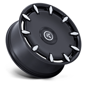 DUB DC271 CHEEF Gloss Black Milled 26x10 +15 5x127|5x139.7mm 78.1mm - Wheelwiz