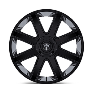DUB DC273 PULL Gloss Black 24x9 +15 Custom 72.6mm