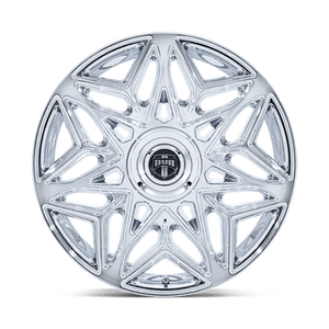 DUB DC274 ANOMALY Chrome 24x10 +15 Custom 72.6mm