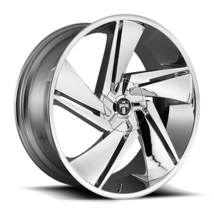 DUB S246 FADE Chrome Plated 22x9.5 +30 6x135|6x139.7mm 87.1mm - WheelWiz