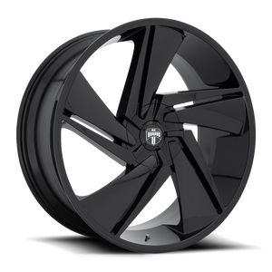 DUB S247 FADE Gloss Black 24x10 +35 5x150mm 110.1mm - WheelWiz