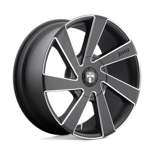 DUB S133 DIRECTA Matte Black Milled 20x8.5 +35 5x150mm 110.1mm - WheelWiz