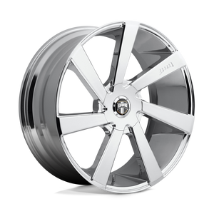 DUB S132 DIRECTA Chrome Plated 20x8.5 +30 6x135|6x139.7mm 87.1mm - WheelWiz