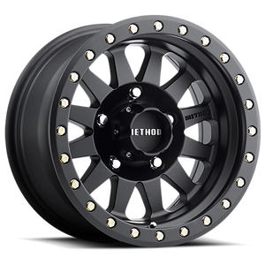 Method Race Wheels Double Standard MR304 Matte Black 15x10 -50 5x114.3mm 83mm