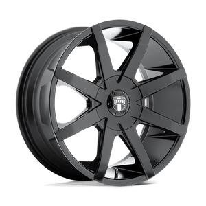 DUB S110 PUSH Gloss Black 20x8.5 +30 6x135|6x139.7mm 87.1mm - WheelWiz