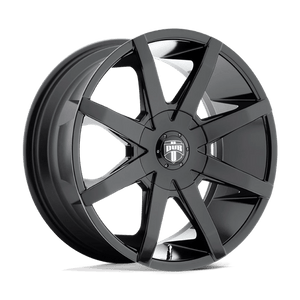 DUB S110 PUSH Gloss Black 22x9.5 +32 5x112|5x127mm 72.6mm - WheelWiz