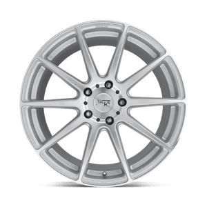 Niche M146 ESSEN Gloss Silver Machined 20x9 +35 5x114.3mm 72.6mm - Wheelwiz