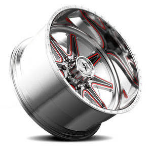 American Force 211 Evade FP Polished 22x11 0 5x127mm 71.5mm - Wheelwiz