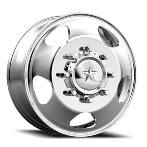 American Force F10 Dura DBO Polished 19.5x6.75 +141 8x200mm 142mm - Wheelwiz