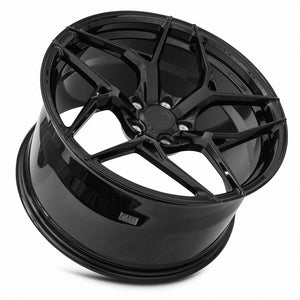MRR Forged Forged F10 Gloss Black Left 20x11 +48 5x120mm 67.1mm - Wheelwiz
