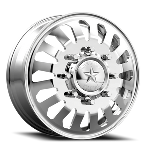American Force F11 Axis DBO Polished 19.5x6.75 +141 10x225mm 170mm - Wheelwiz