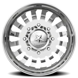 American Force F11 Axis DBO Polished 19.5x6.75 -123 8x170mm 125mm - Wheelwiz