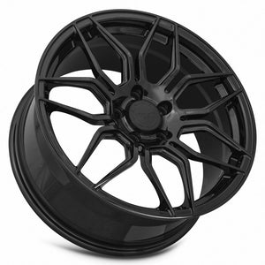 MRR Forged Forged F24 Gloss Black 19x8.5 +38 5x120mm 67.1mm - Wheelwiz