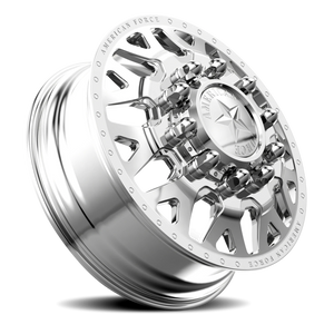 American Force F91 Quake DRW Polished 24x8.25 +169 8x170mm 125mm - Wheelwiz