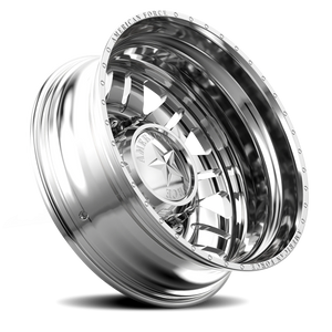 American Force F93 Omen DRW Polished 24x8.25 -145 8x165.1mm 117mm - Wheelwiz