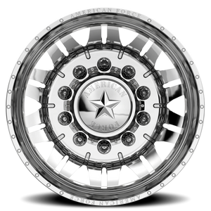 American Force F93 Omen DRW Polished 24x8.25 -145 8x165.1mm 117mm - Wheelwiz
