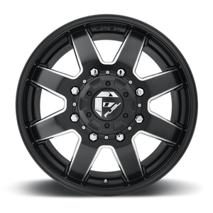 Fuel Offroad D538 MAVERICK Matte Black Milled 20x8.25 +122 8x165.1mm 121.5mm