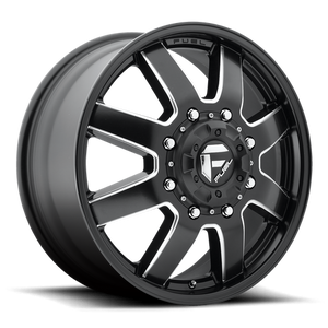 Fuel Offroad D538 MAVERICK Matte Black Milled 22x8.25 +105 8x165.1mm 121.5mm