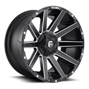 Fuel Offroad D616 CONTRA Matte Black Milled 20x10 -18 6x135|6x139.7mm 106.1mm