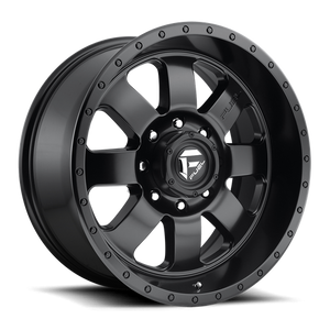 Fuel Offroad D626 BAJA Matte Black 20x9 +01 8x165.1mm 125.1mm - WheelWiz