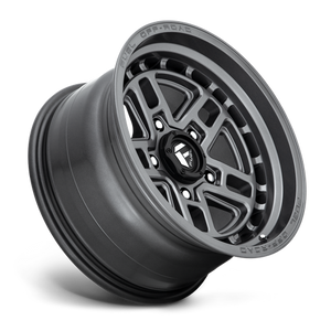 Fuel Offroad D668 NITRO Matte Gun Metal 17x9 -12 5x127mm 71.5mm