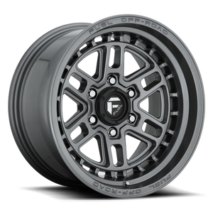 Fuel Offroad D668 NITRO Matte Gun Metal 17x9 -12 6x139.7mm 106.1mm