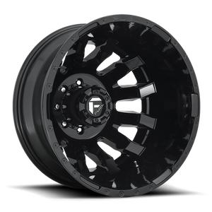 Fuel Offroad D675 BLITZ Gloss Black 20x8.25 -202 8x200mm 142mm
