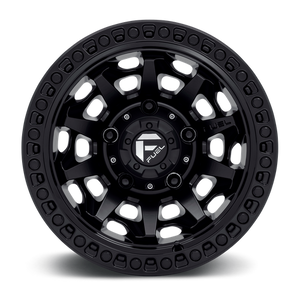 Fuel Offroad D694 COVERT Matte Black 15x8 -19 5x114.3mm 72.6mm - Wheelwiz