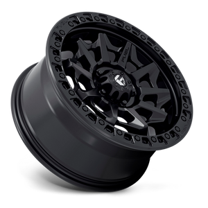 Fuel Offroad D694 COVERT Matte Black 18x9 +1 6x139.7mm 106.1mm - Wheelwiz