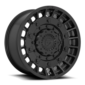 Fuel Offroad D723 MILITIA Matte Black 17x9 -12 6x135|6x139.7mm 106.1mm - Wheelwiz