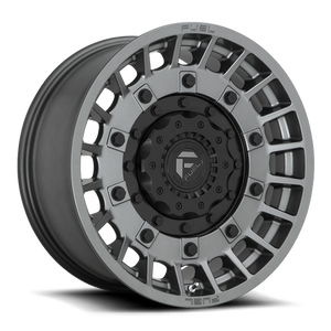 Fuel Offroad D726 MILITIA Matte Anthracite & Black 17x9 +1 5x114.3|5x127mm 78.1mm