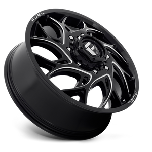 Fuel Offroad D741 RUNNER Gloss Black Milled 22x8.25 +105 8x200mm 142mm