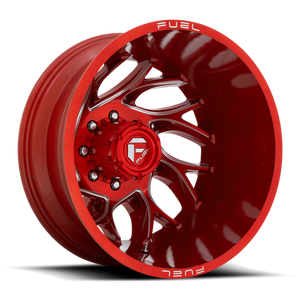 Fuel Offroad D742 RUNNER Candy Red Milled 22x8.25 -202 8x200mm 142mm