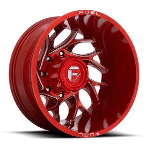 Fuel Offroad D742 RUNNER Candy Red Milled 20x8.25 -240 8x165.1mm 121.5mm