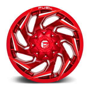 Fuel Offroad D754 REACTION Candy Red Milled 17x9 +1 5x114.3|5x127mm 78.1mm