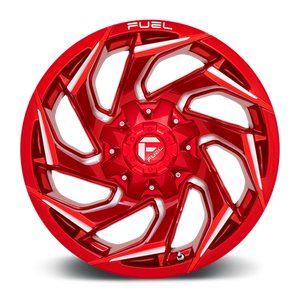 Fuel Offroad D754 REACTION Candy Red Milled 18x9 +1 8x180mm 124.2mm